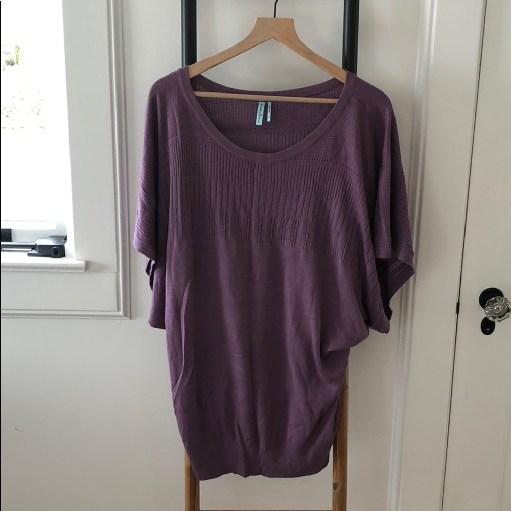 Purple Flowy Tunic